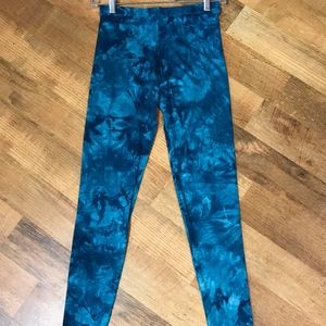 Tie dye stretch leggings